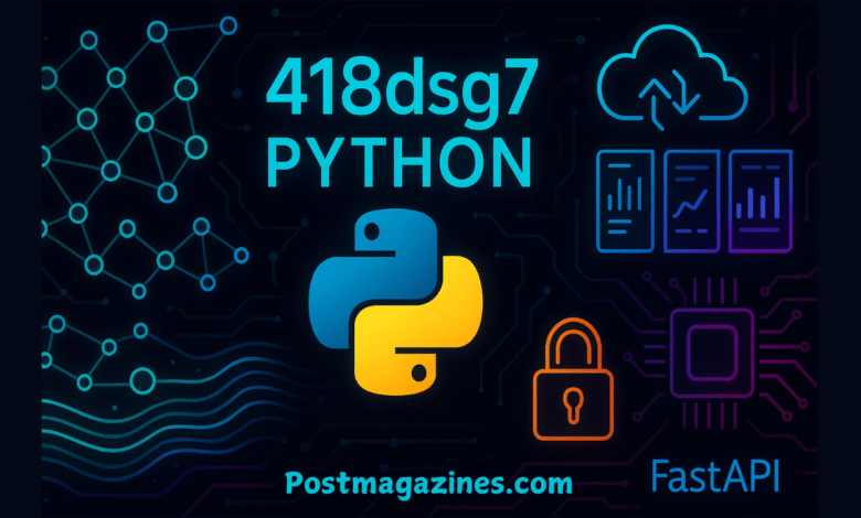 418dsg7 python